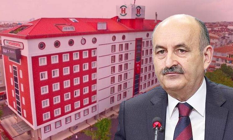 Eski bakan Müezzinoğlu’nun hastanesinde gerginlik: Bebeklerini almak isteyen aileler görevlilerle tartıştı