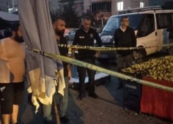 Kadın kılığında pazara gidip pazarcıyı tabancayla vurdu