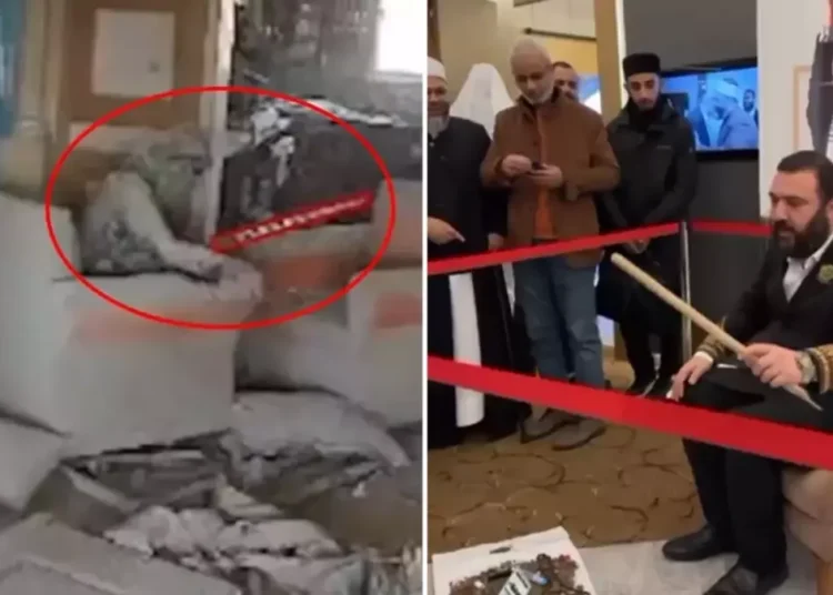 Abdulhamit’in torunu, Yahya Sinvar’ın son anını elinde sopayla canlandırdı 1 Abdulhamit’in torunu, Yahya Sinvar’ın son anını elinde sopayla canlandırdı