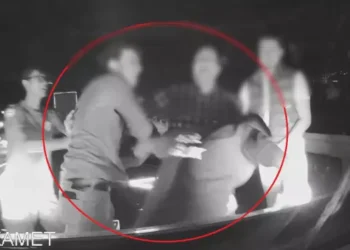 Ambulansın önünü kesip şoförü döven saldırgan tutuklandı