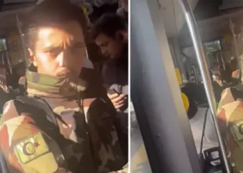 Askeri kamuflajla gezen yabancı uyruklu şahıs sınır dışı edilecek