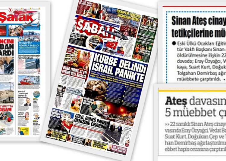Halis Gül yazdı l İktidar yanlısı medya, Sinan Ateş davasının sonuç haberini neden görmedi? 1 Halis Gül yazdı l İktidar yanlısı medya, Sinan Ateş davasının sonuç haberini neden görmedi?