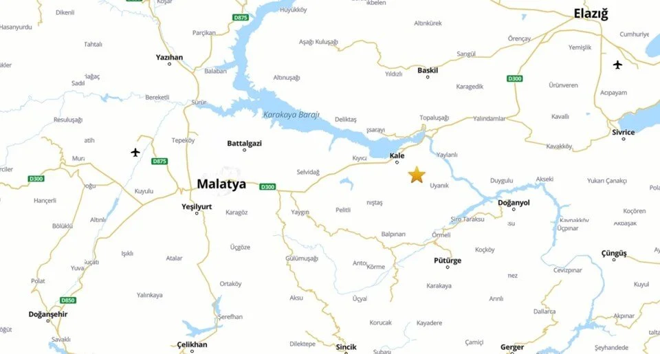 Malatya'da 5,9 büyüklüğünde deprem: Çevre illerden de hissedildi