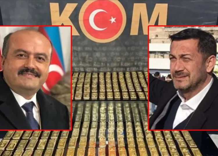 Bakan yardımcısının özel kalemi 60 kilo altınla yakalanmış 1 Bakan yardımcısının özel kalemi 60 kilo altınla yakalanmış