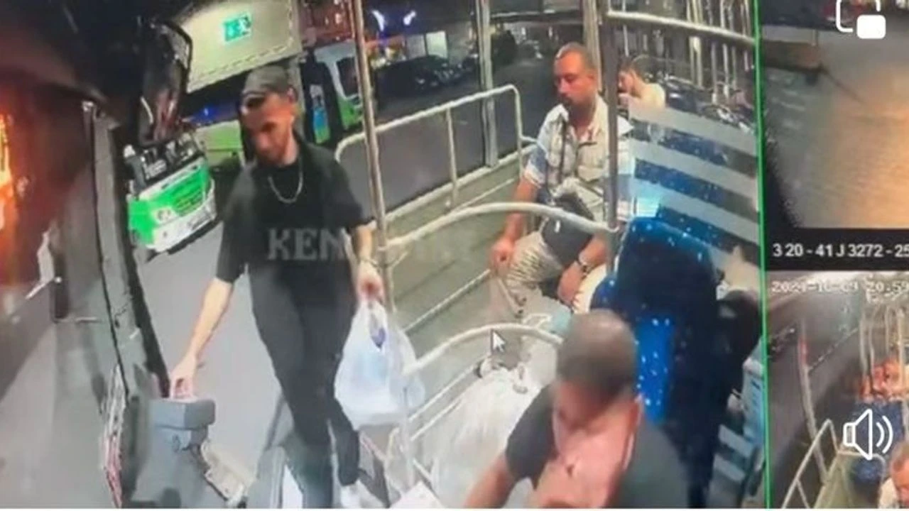 Yolcu midibüsünde husumetlisinin boğazını kesti