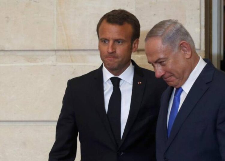 Macron’dan Netanyahu’ya hatırlatma: Ülkesinin BM kararıyla kurulduğunu unutmamalı