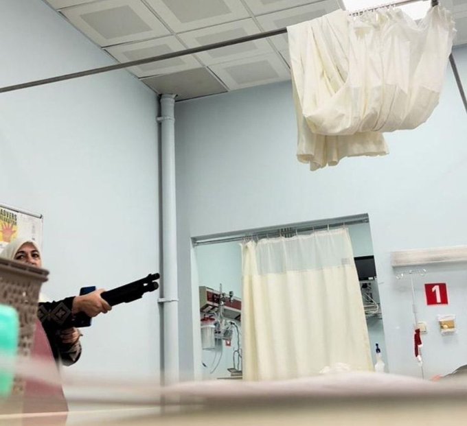 K.Maraş’ta bir kadın, pompalı tüfekle hastane bastı 2 K.Maraş’ta bir kadın, pompalı tüfekle hastane bastı