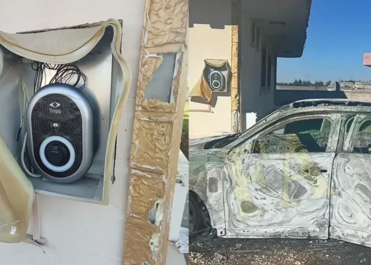 Yanarak kül olan Togg’un şarj edildiği evde kaçak elektrik kullanıldığı anlaşıldı