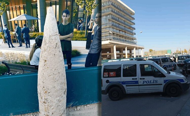 İnşaat için yapılan kazıda top mermisi bulundu 1 İnşaat için yapılan kazıda top mermisi bulundu