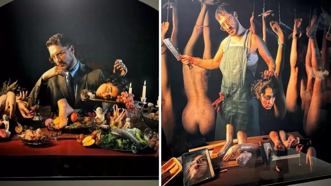 Uraz Kaygılaroğlu, tepki çeken sergiyle ilgili olarak özür diledi: Akıl tutulması yaşadım!