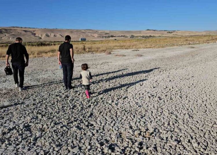 Su seviyesi azalan Van Gölü'nde korkutan görüntü 1 Su seviyesi azalan Van Gölü’nde korkutan görüntü