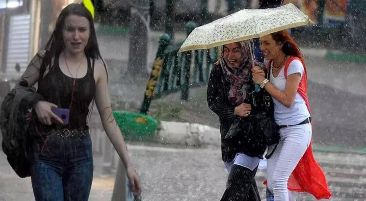 Birçok ilde sağanak ve gök gürültülü sağanak bekleniyor 1 Meteoroloji’den şiddetli yağış uyarısı