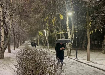 Erzurum beyazlara büründü