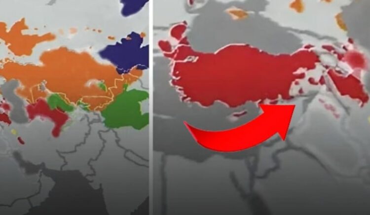 Milli Savunma Üniversitesi’nin çıkardığı kitabın kapağındaki haritaya tepki 1 Milli Savunma Üniversitesi’nin çıkardığı kitabın kapağındaki haritaya tepki