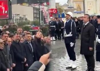 10 Kasım törenine ‘belediye başkanı’ ünvanıyla katılan kayyıma soğuk duş: Yuhalandı