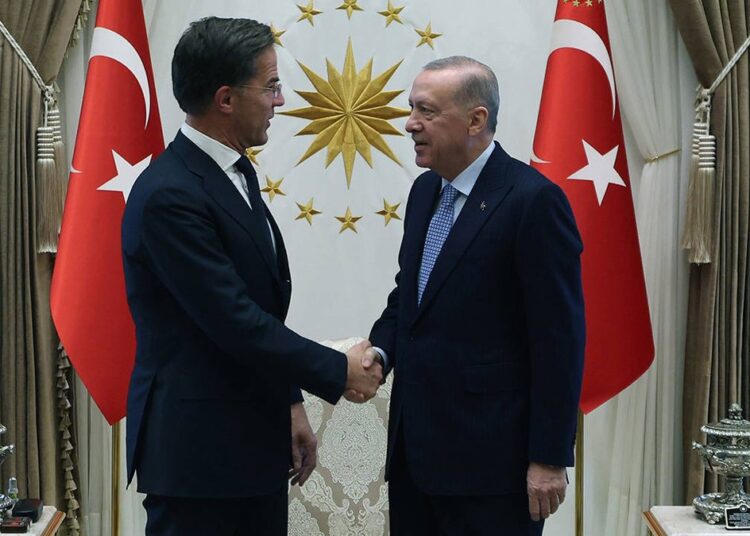 Erdoğan, NATO Genel Sekreteri Rutte ile görüştü