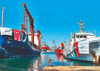 İsrail’le ticaret tam gaz, Filistin’e yardım gemisine izin yok! ‘AK Parti ile aynı mahalleden değiliz’