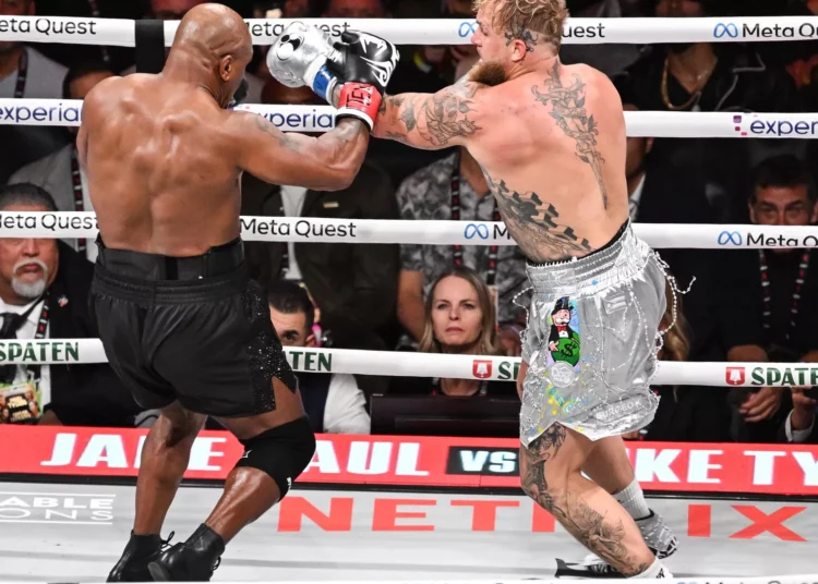 Jake Paul ile Mike Tyson'a rövanş maçı için 700 milyon dolar teklif edildi 1 Jake Paul ile Mike Tyson’a rövanş maçı için 700 milyon dolar teklif edildi