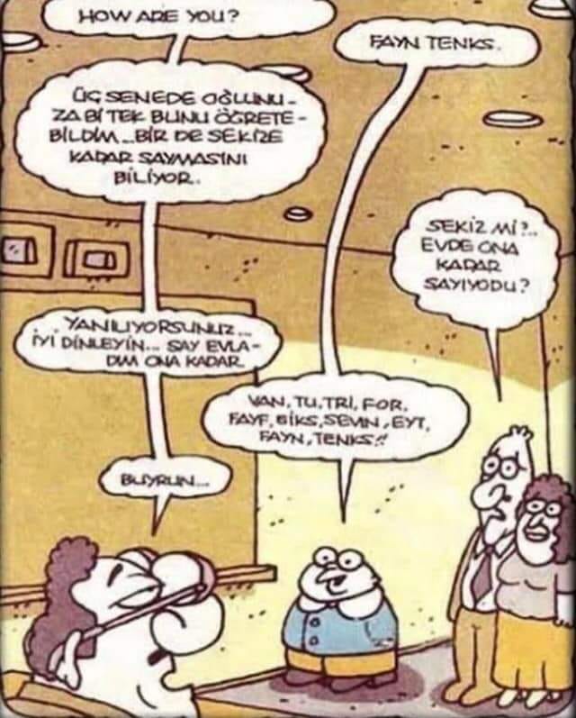 Hafta sonu eğlencesi karikatürler...