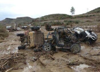 Antalya’da safari tesisini sel aldı! Onlarca ATV kayıp