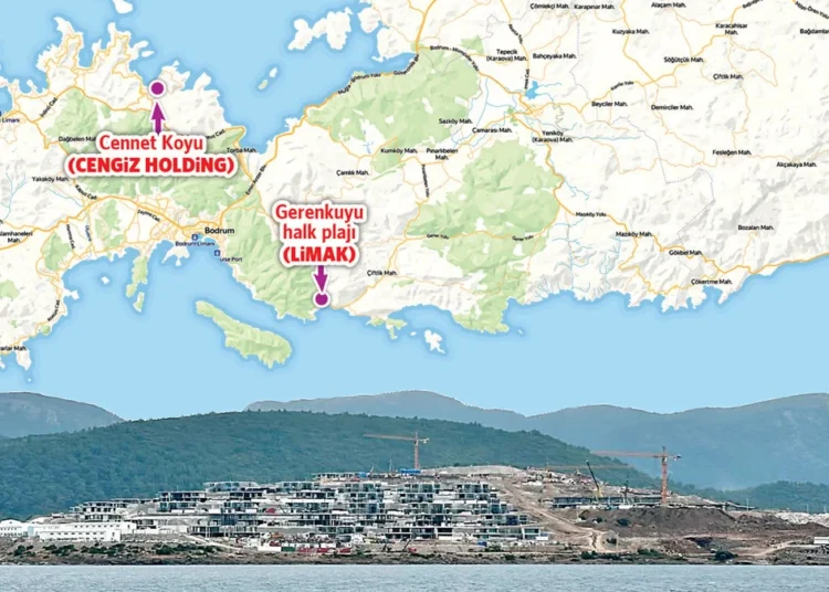 Bodrum’un koylarını bir bir kapıyorlar! Cennet Cengiz’e, Gerenkuyu Limak’a… 1 Bodrum’un koylarını bir bir kapıyorlar! Cennet Cengiz’e, Gerenkuyu Limak’a…