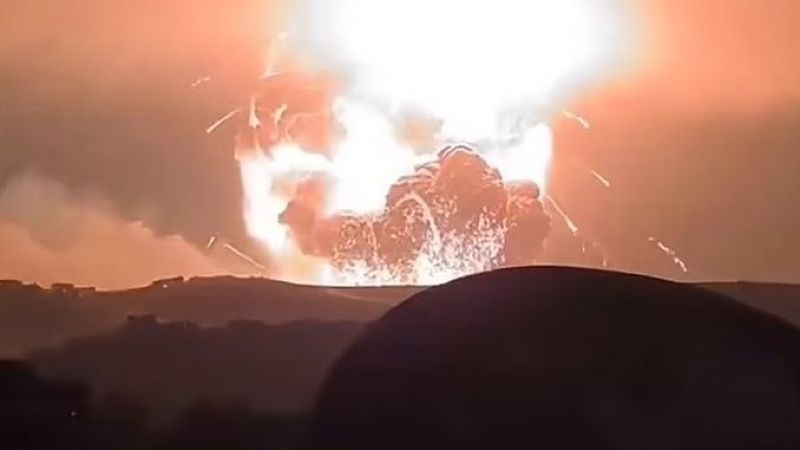 İsrail’in Suriye Tartus’a attığı bomba 3 şiddetinde sarsıntı oluşturdu