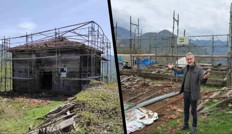 Bu da oldu! Restore edilmesi istenen tarihi ahşap cami ortadan kayboldu