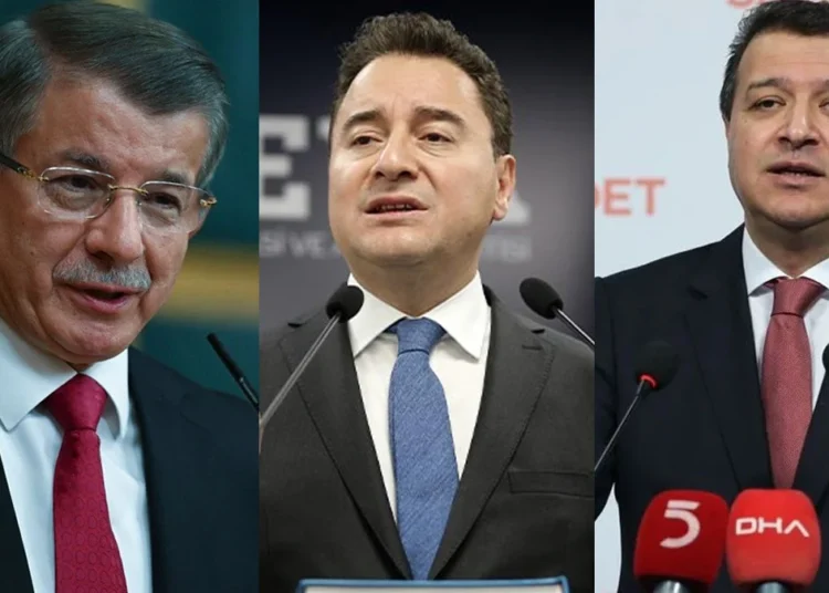 Gelecek, DEVA ve Saadet 'çatı parti'de anlaştı mı? 1 Gelecek, DEVA ve Saadet ‘çatı parti’de anlaştı mı?