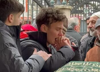 Milli judocu veda: İkizi tabutunun başından ayrılmadı