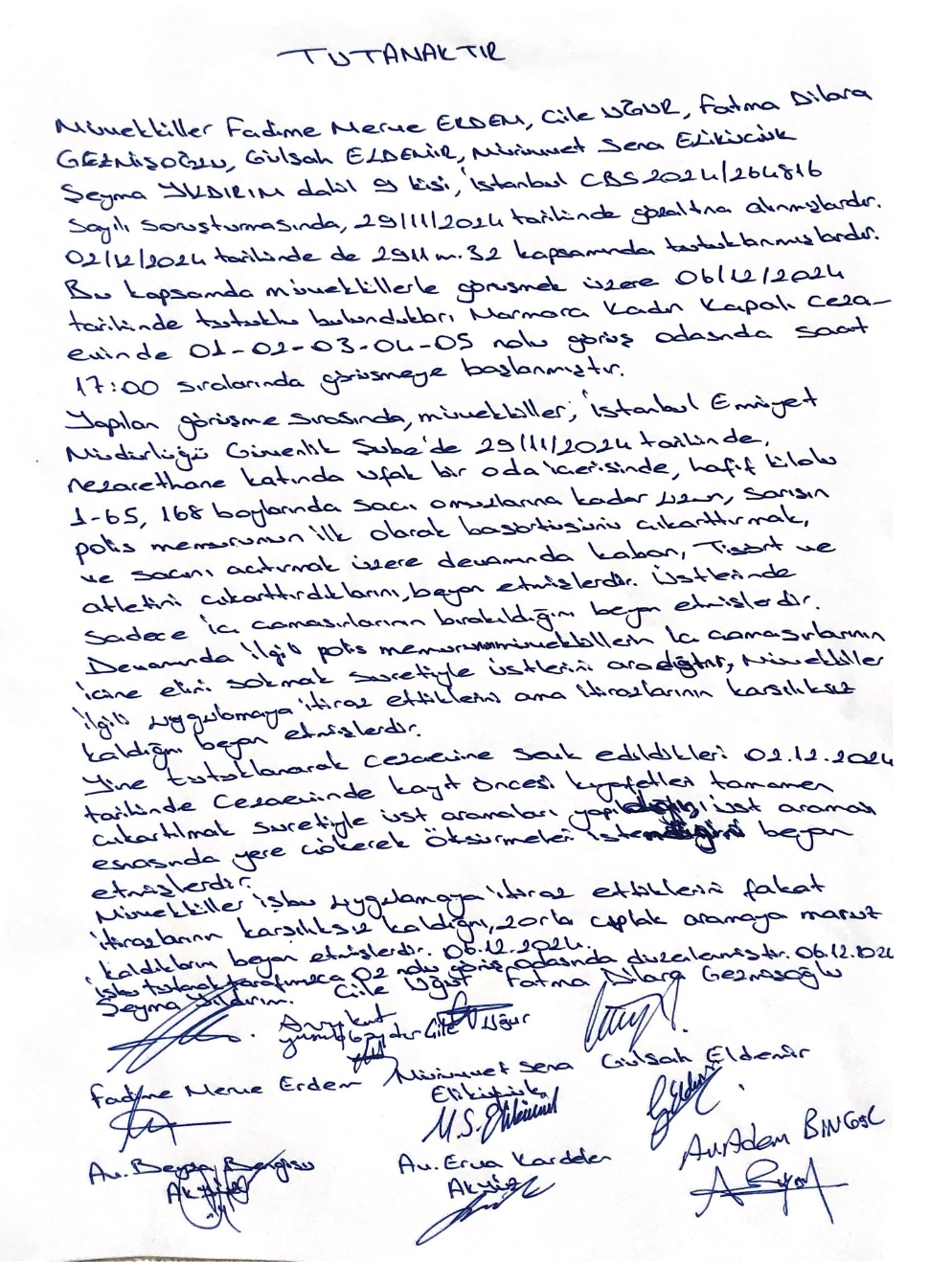 Bakan Tunç yalanlasa da AK Partili Özlem Zengin ‘çıplak arama rutin olmaktan çıksın’ dedi 3 Bakan Tunç yalanlasa da AK Partili Özlem Zengin ‘çıplak arama rutin olmaktan çıksın’ dedi