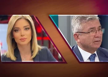 Prof. Caşın, ‘gözüne sokarız’ deyince kadın spiker uyardı