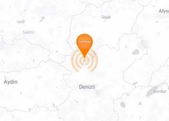 Denizli, 4 şiddetinde depremle sarsıldı!