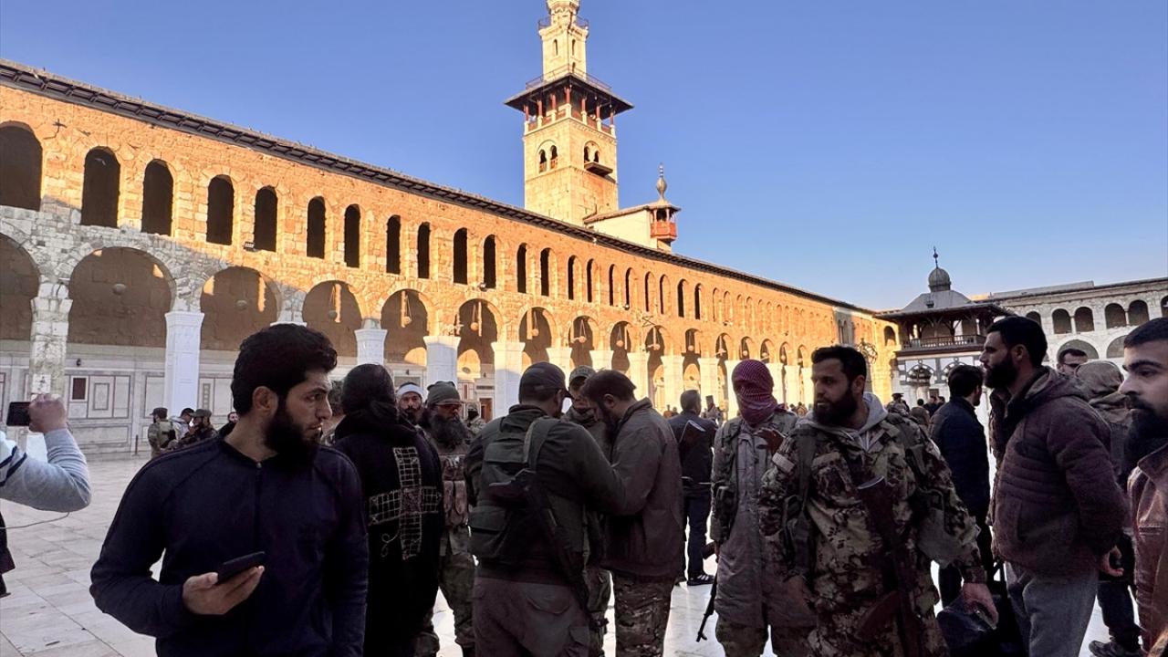 Şam'daki Emevi Camii'nde tarihi anlar