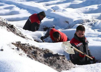 Erzurum’da kış dönemi için 500 adet mezar kazıldı