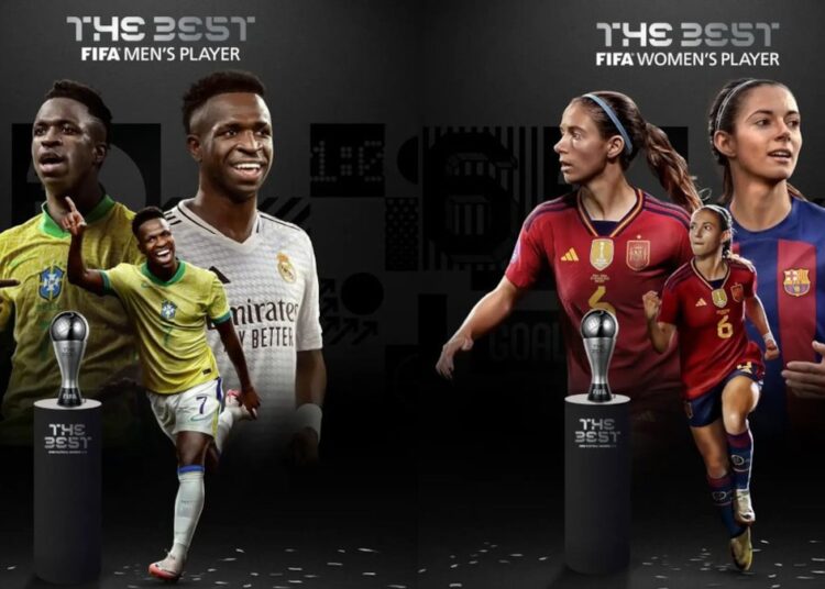 FIFA The Best ödülü, Vinicius Jr. ve Bonmati'nin oldu 1 FIFA The Best ödülü, Vinicius Jr. ve Bonmati’nin oldu