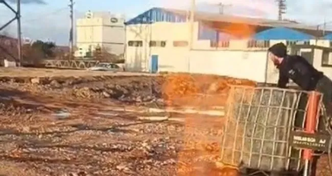 Zemin etüdü çalışmasında gaz buldular, 3 gündür yanıyor