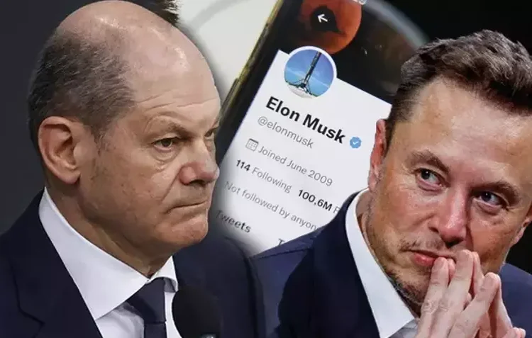 Başbakan Scholz’dan Elon Musk’a tepki: Almanya'nın geleceğine sosyal medya sahipleri karar veremez! 1 Başbakan Scholz’dan Elon Musk’a tepki: Almanya’nın geleceğine sosyal medya sahipleri karar veremez!