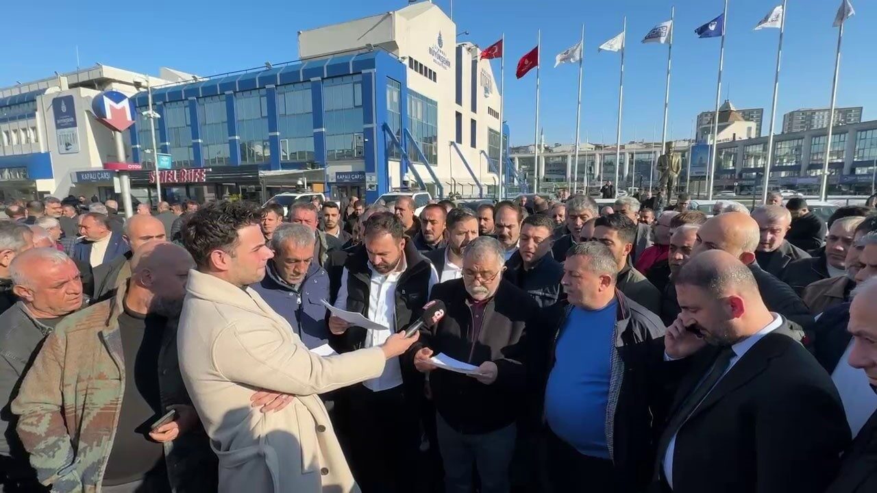 15 Temmuz Otogarı’nda İBB’ye zam protestosu gerginliği 2 15 Temmuz Otogarı’nda İBB’ye zam protestosu gerginliği