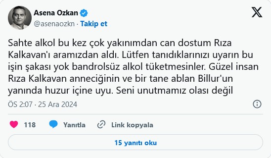 İş insanı Rıza Kalkavan’ın ölüm sebebi belli oldu! 3 İş insanı Rıza Kalkavan’ın ölüm sebebi belli oldu!