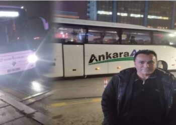 Otobüs şoförü seyir halindeyken bayıldı! Direksiyona geçen polis faciayı önledi