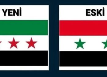Suriye bayrağı değişti! Yeni bayrak üç yıldızlı…