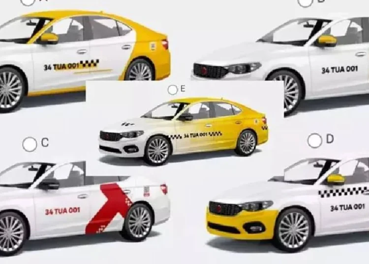 Esnaf ‘E’ şıkkı dedi… İstanbul'daki taksilerin tasarımı değişiyor 1 Esnaf ‘E’ şıkkı dedi… İstanbul’daki taksilerin tasarımı değişiyor