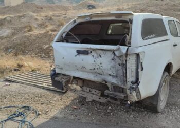 Terör örgütü YPG, Suriye’de TRT Haber ekibinin aracını vurdu