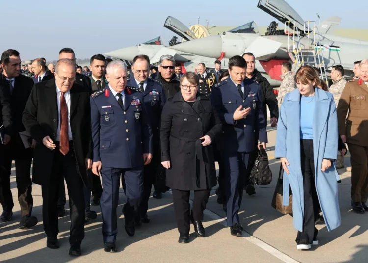 İngiltere’nin iki Eurofighter’ı inceleme amaçlı Ankara’da