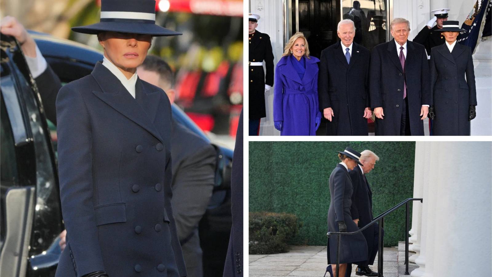 Donald Trump'ın yemin törenine, Melania Trump'ın şapkası damga vurdu 2 Donald Trump'ın yemin törenine, Melania Trump'ın şapkası damga vurdu