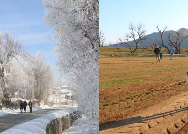 Hakkari’nin bir ilçesinde kış, diğerinde bahar yaşanıyor