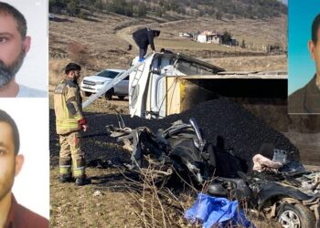 Ankara’da zift yüklü kamyon devrildi: Belediye işçisi öldü