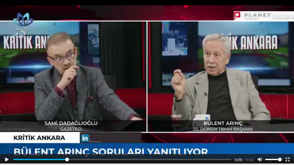 Arınç da sorumlu olarak Kültür ve Turizm bakanlığını gösterdi