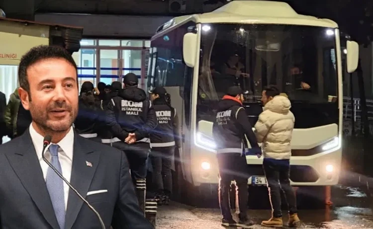 Polisteki ifadesi tamamlanan Beşiktaş Belediye Başkanı Akpolat adliyeye sevk edildi