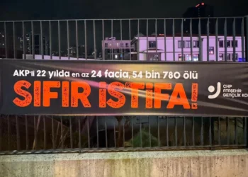 CHP’nin ‘sıfır istifa’ pankartı polis takibinde: Gençlik kolları başkanı emniyete çağrıldı